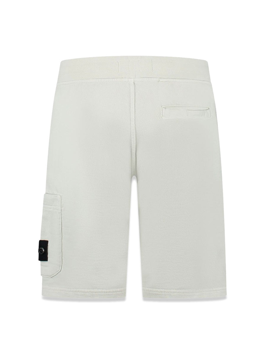 STONE ISLAND Unisex Mini Sweatshirt Shorts