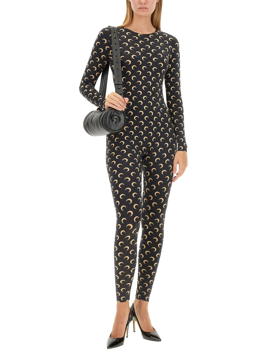 MARINE SERRE Slim Fit Jumpsuit - Size S