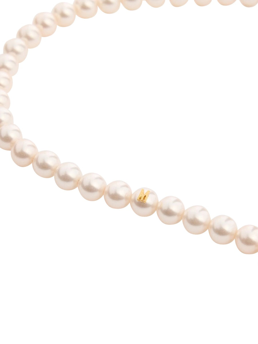 MOSCHINO COUTURE Elegant Pearl Necklace