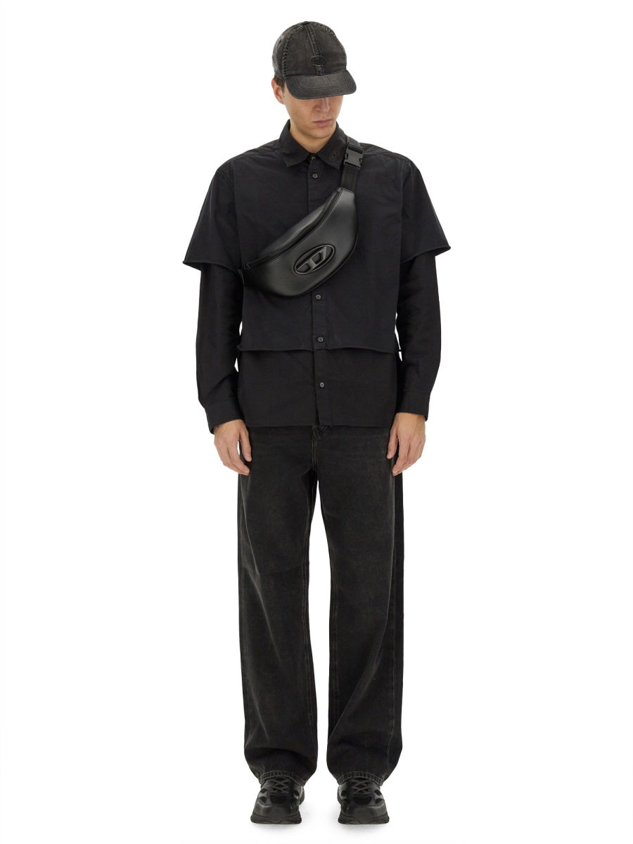 DIESEL Men's Cotton Casual Shirt - Size L