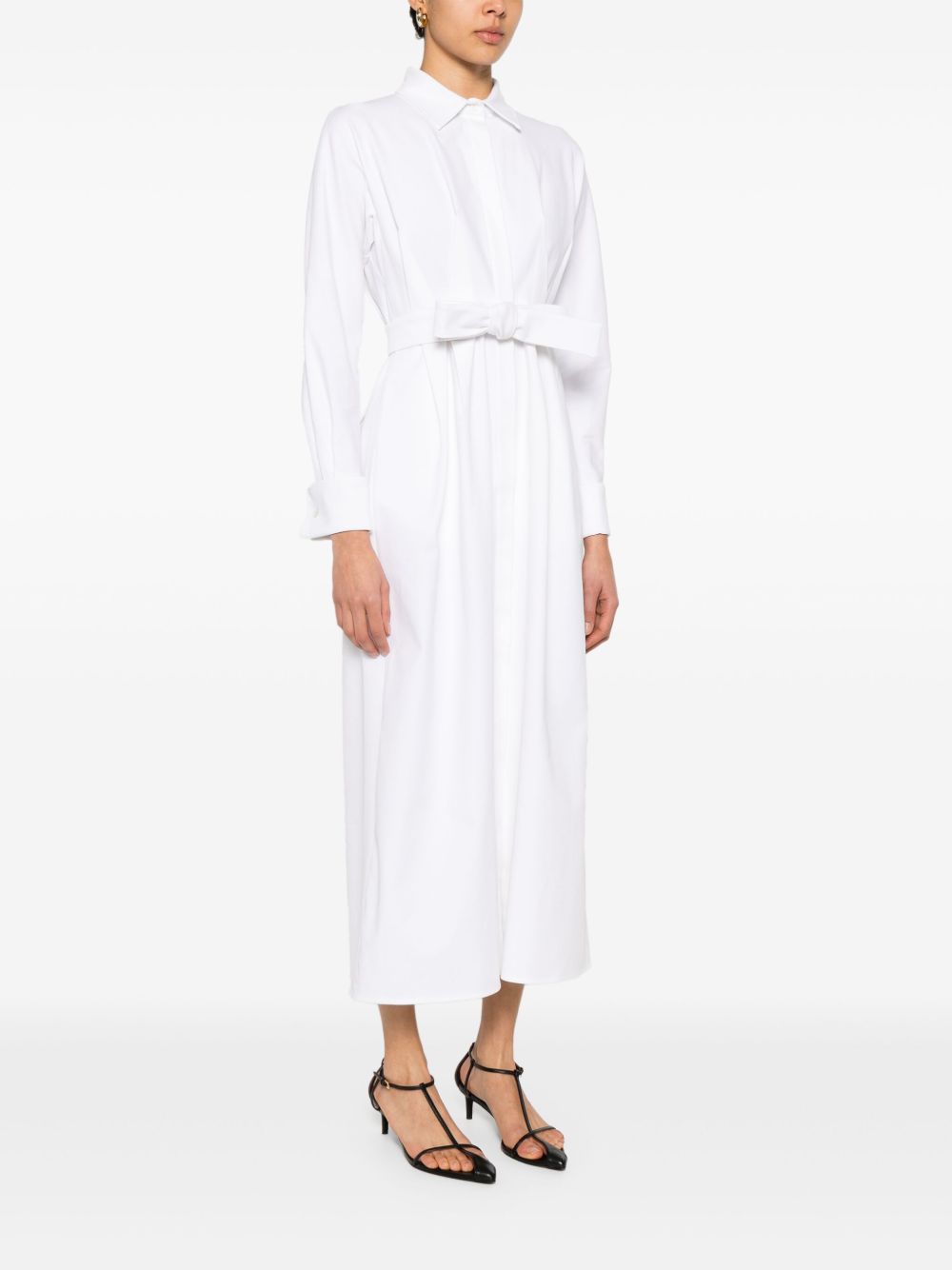 MAX MARA Cotton Long Shirt Dress for Women