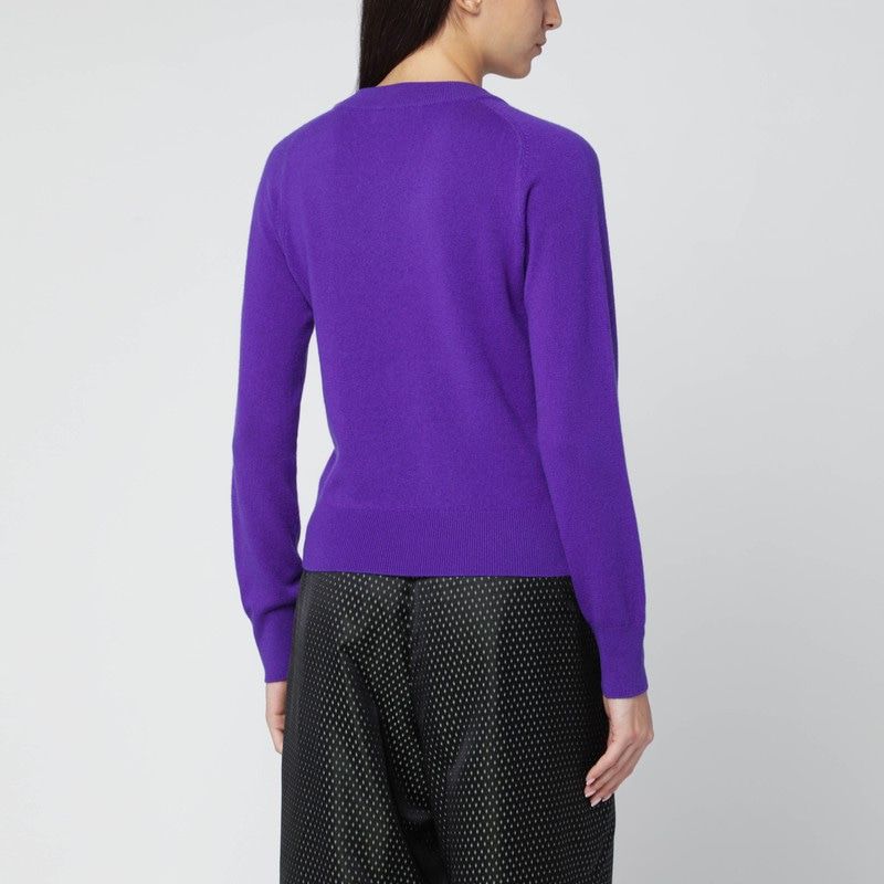 DRIES VAN NOTEN Cashmere Sweater with Brooch Detail