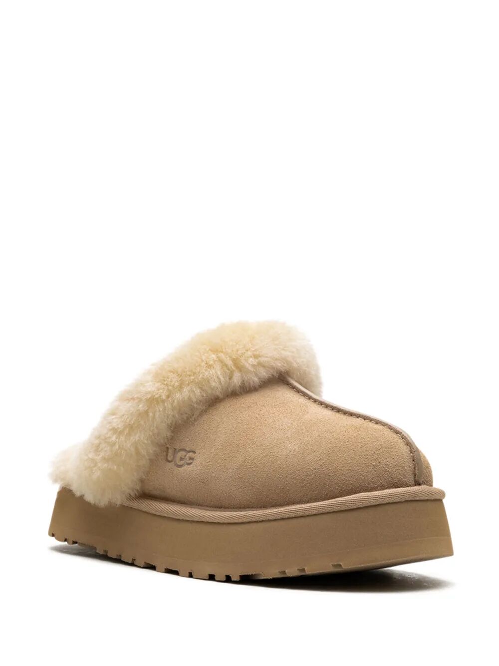 UGG Unisex Suede Disquette Sandals