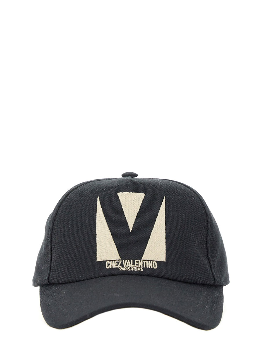 VALENTINO GARAVANI Chic 100% Cotton Baseball Hat for Women