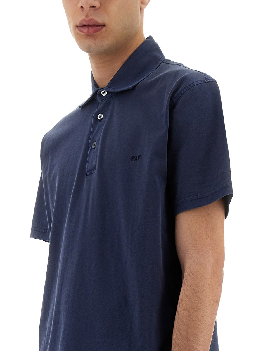 FAY Men's Classic POLO T-Shirt Size L