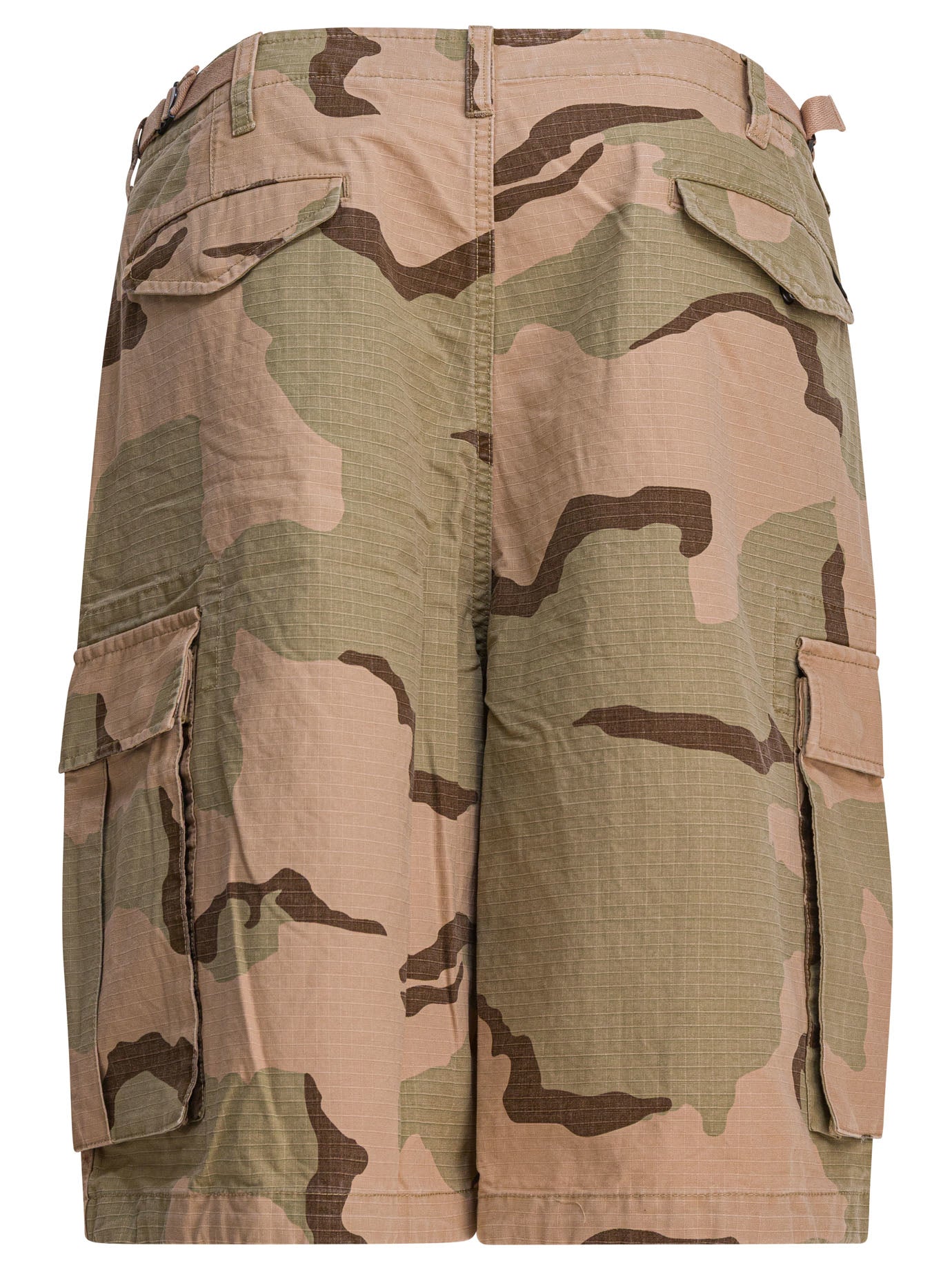 STUSSY Relaxed Fit Cargo Shorts - Mid Rise