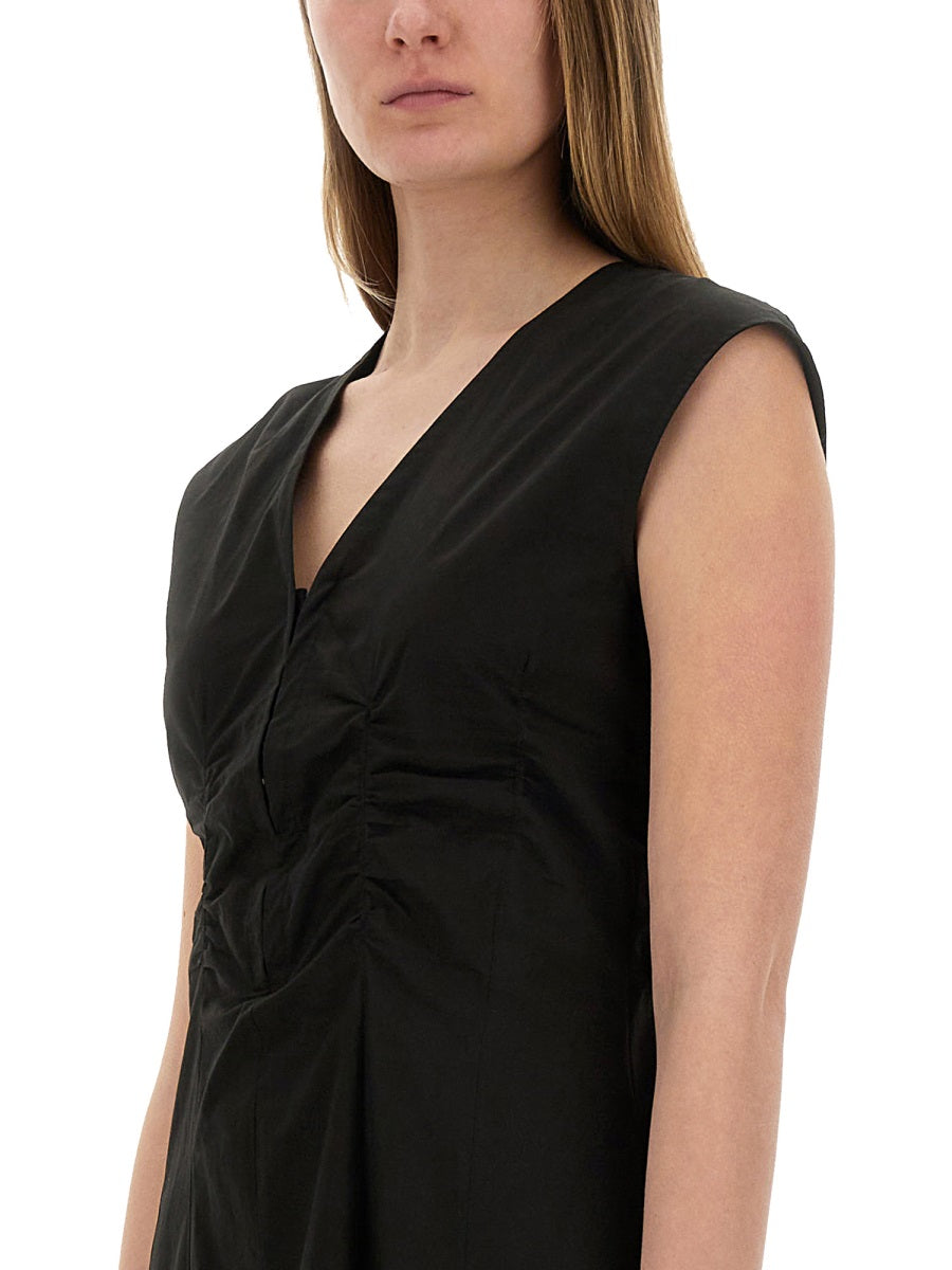 ALYSI Long Poplin Dress - Size 40 IT