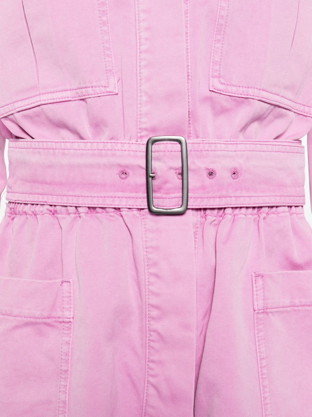 MAX MARA Cotton Short Jumpsuit - Mini Style