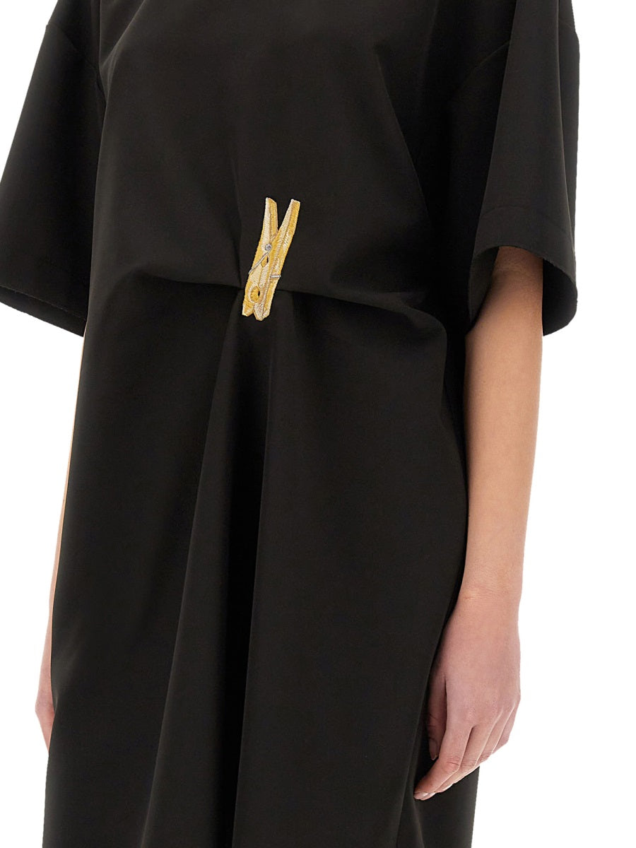 MOSCHINO JEANS Oversize Urban Dress Size 38