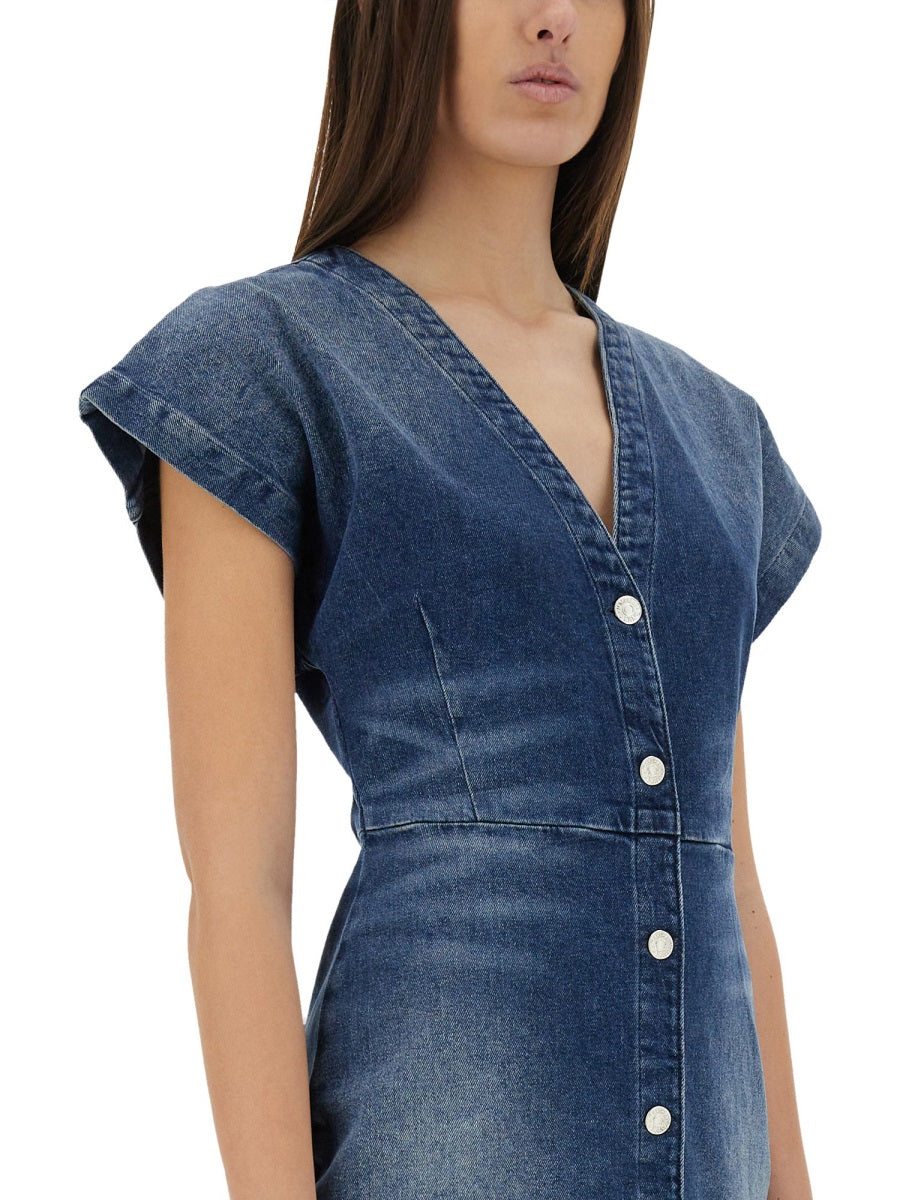MOSCHINO JEANS Slim Fit Denim Dress