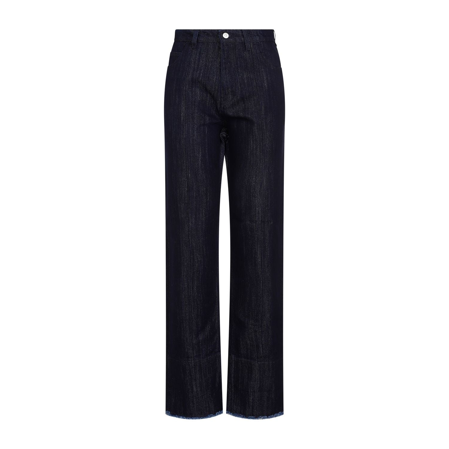 VICTORIA BECKHAM Cropped High Waist Tapered Jeans