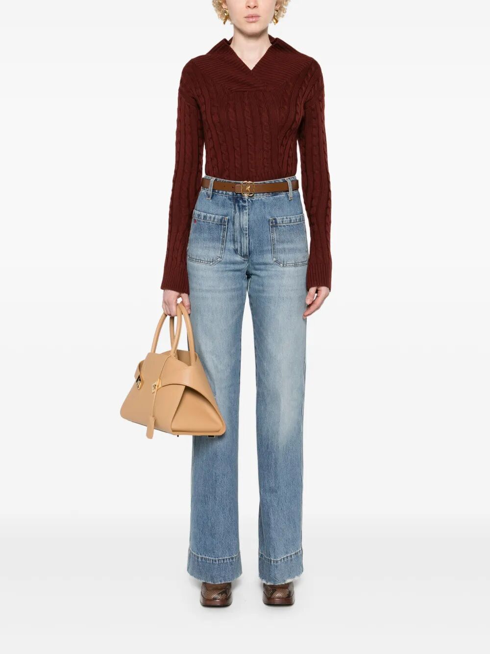 VICTORIA BECKHAM Wide-Leg Jeans