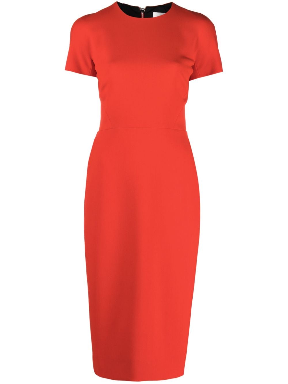 VICTORIA BECKHAM Fitted Midi Dress
