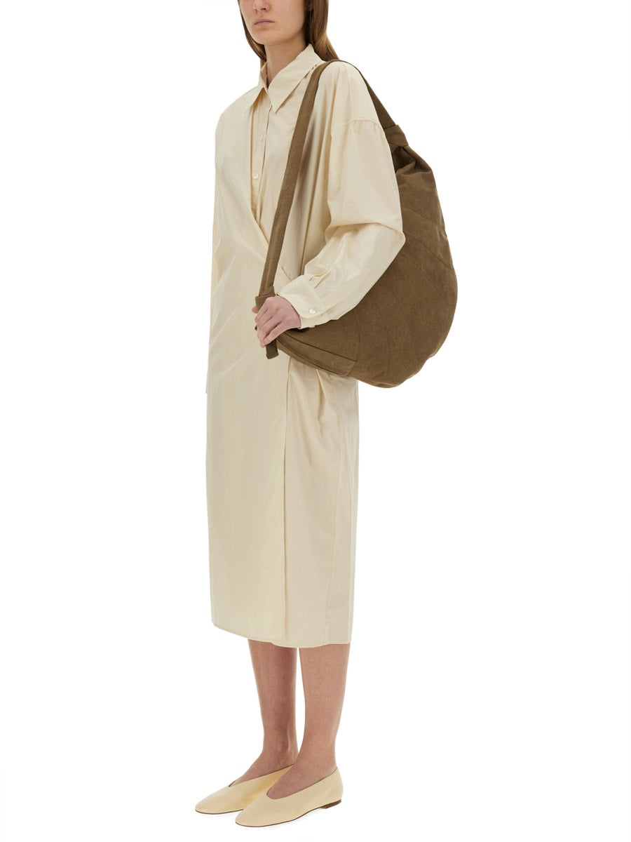 LEMAIRE Relaxed Fit Twisted Collar Dress - Size 36