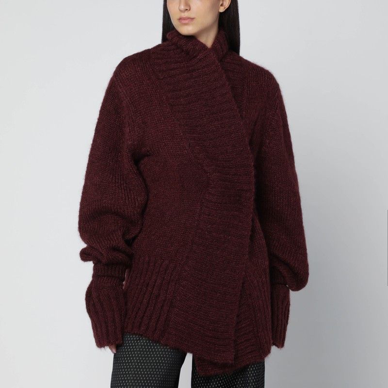 DRIES VAN NOTEN Oversized Mohair Blend Sweater