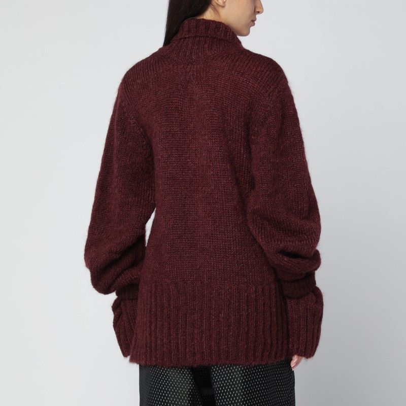DRIES VAN NOTEN Oversized Mohair Blend Sweater