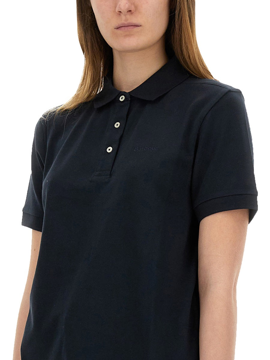 BARBOUR Classic Fit Polo Shirt - Size 10 UK