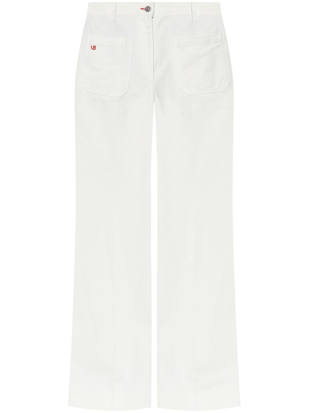 VICTORIA BECKHAM High-Waisted and Flared Leg Jeans