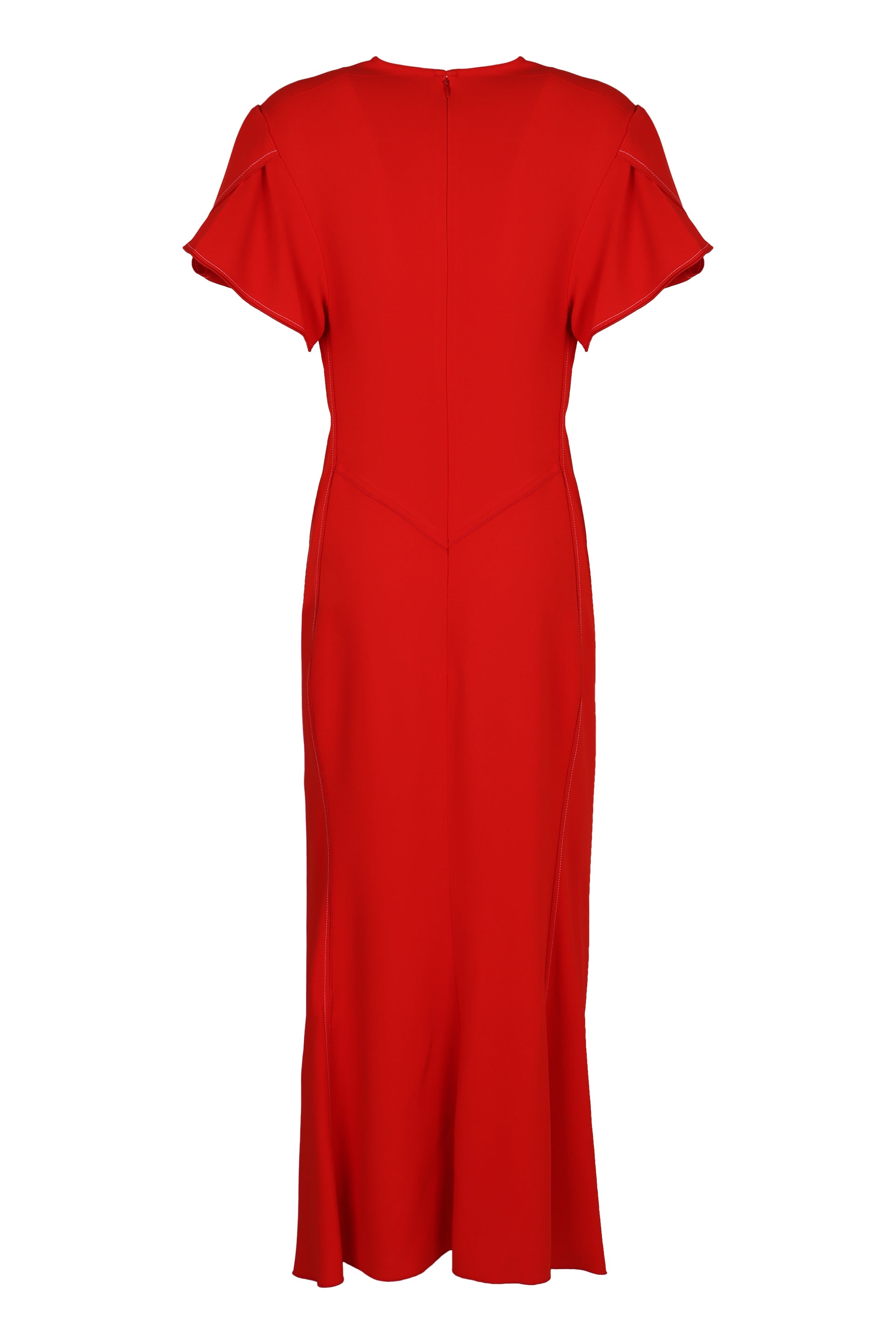 VICTORIA BECKHAM Gathered Details Dress