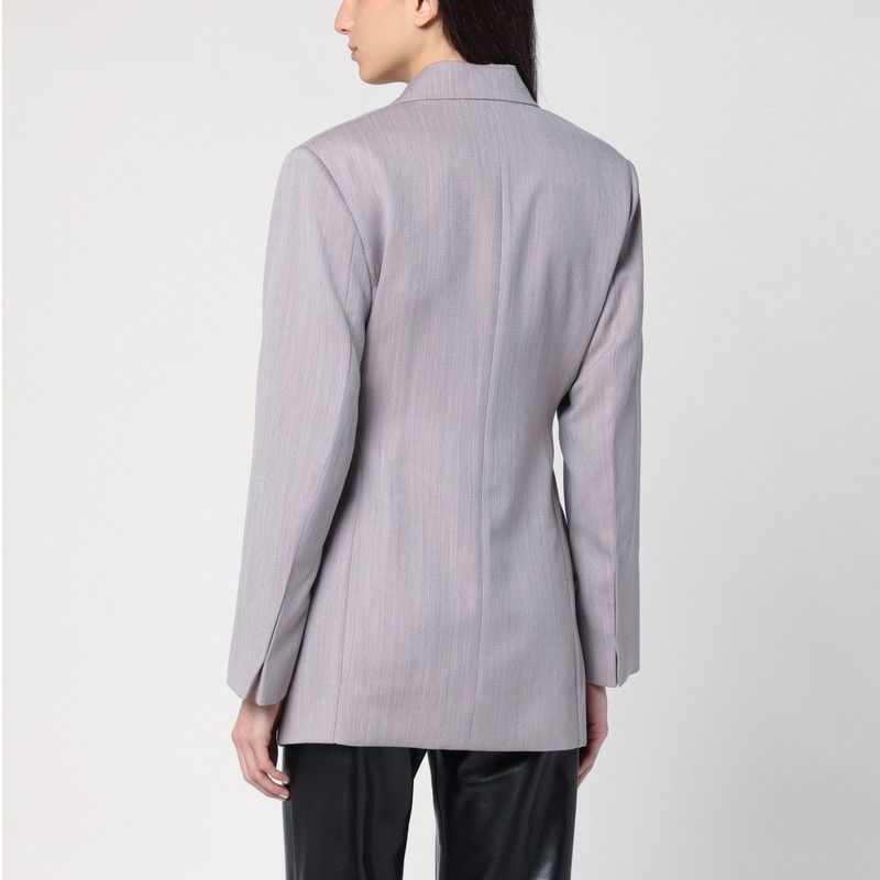 VICTORIA BECKHAM Women's Wool Jacket with Belt - SS25