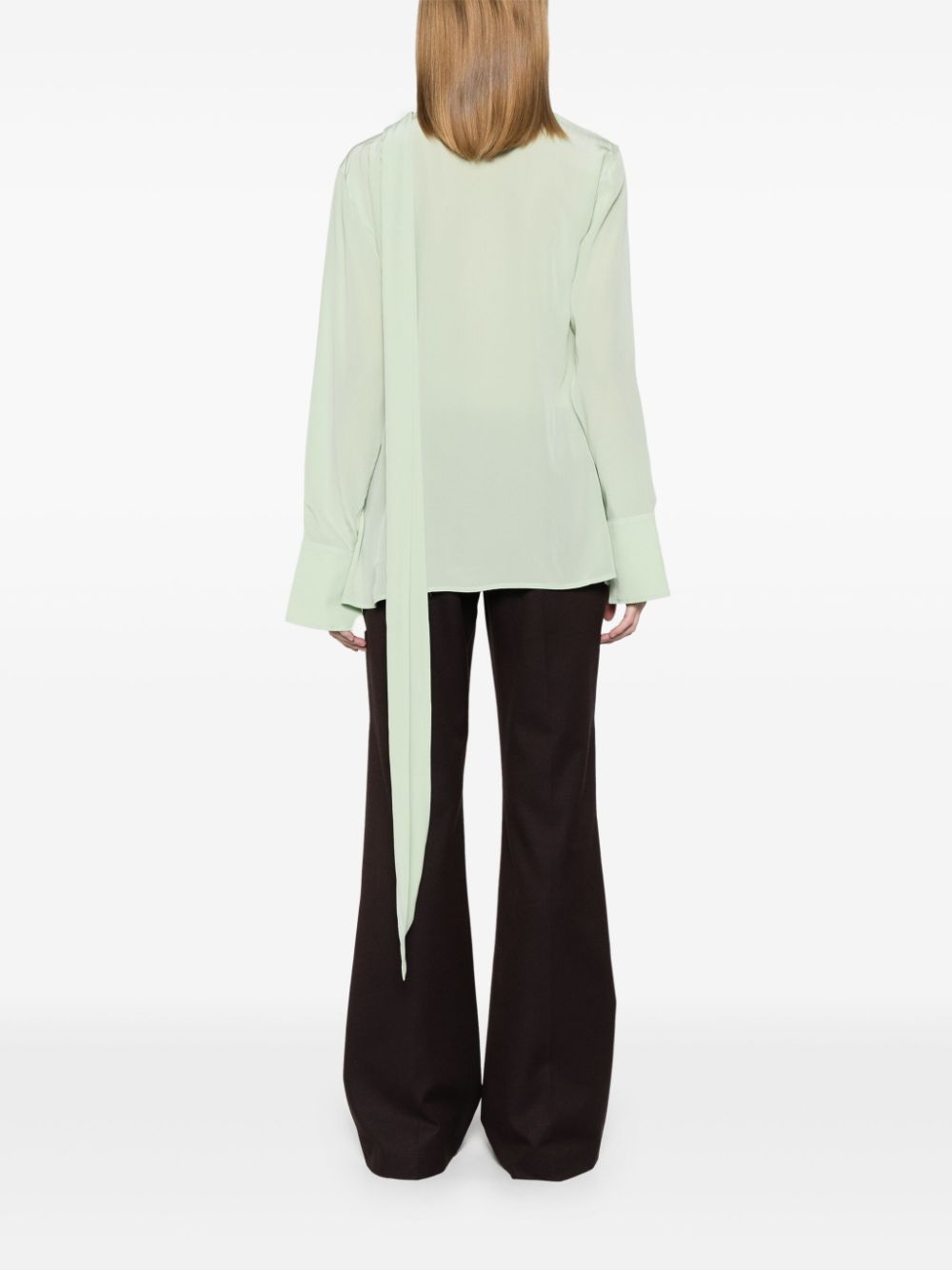 VICTORIA BECKHAM Knot Neck Blouse