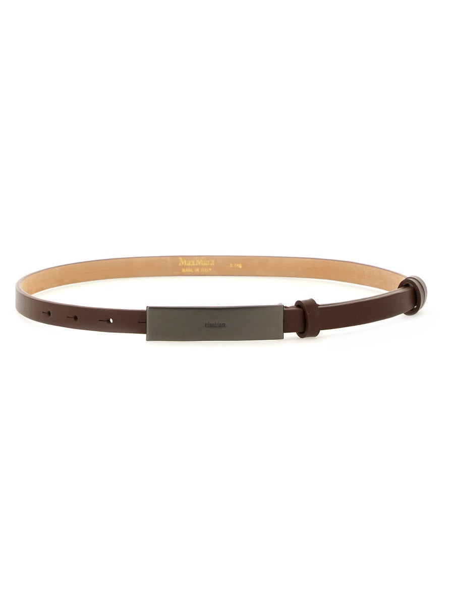 MAX MARA Elegant Leather Belt for Women