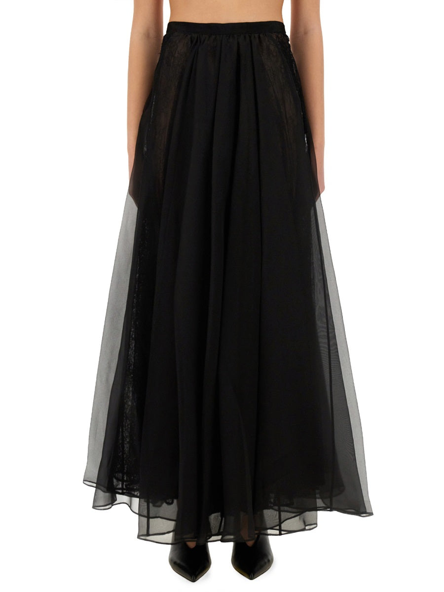 NINA RICCI Voluminous Maxi Skirt - High Waist