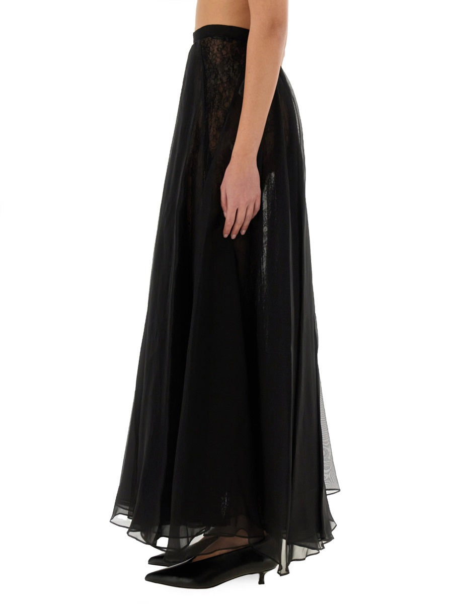 NINA RICCI Voluminous Maxi Skirt - High Waist