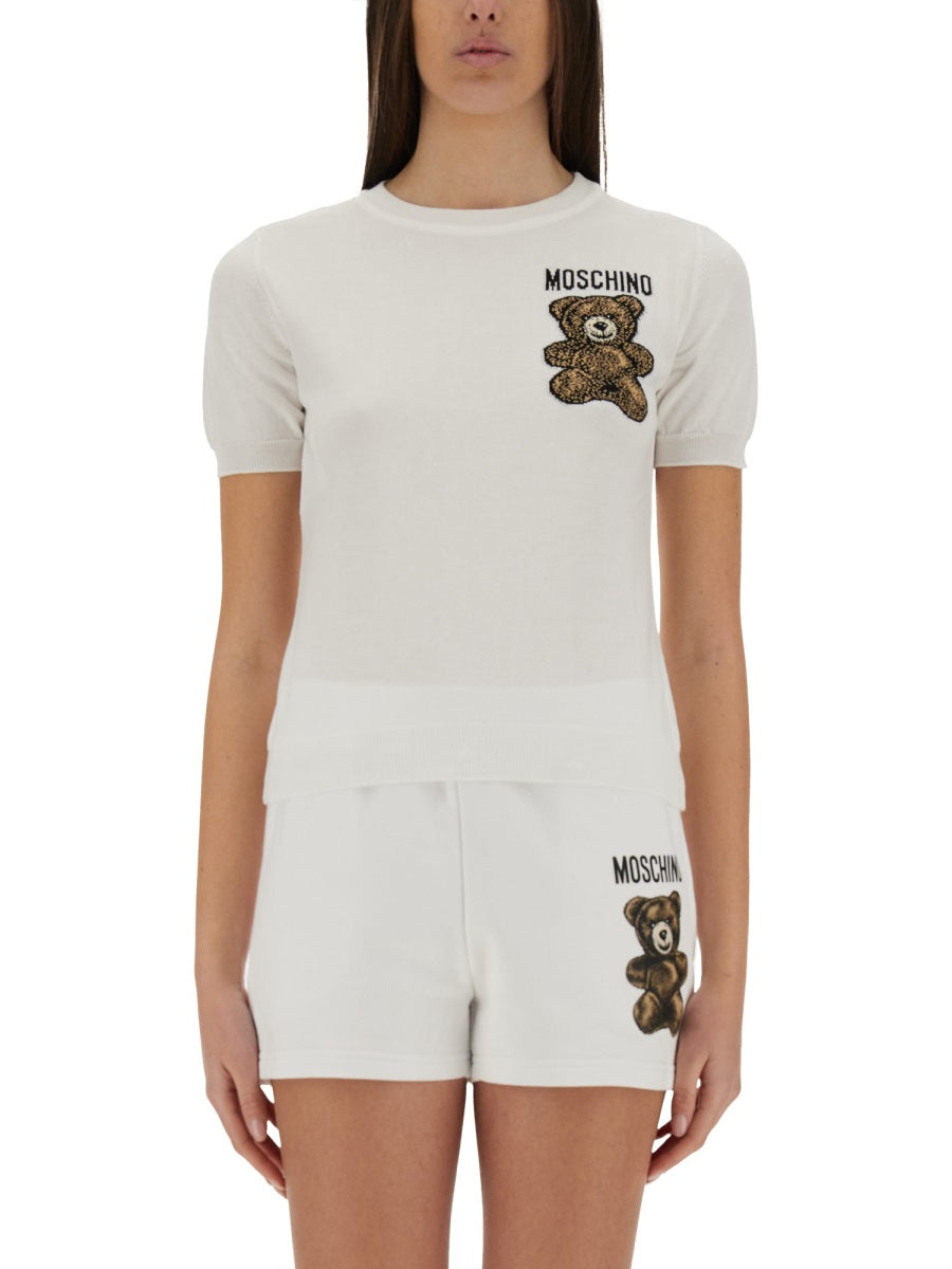 MOSCHINO Teddy Bear Sweater - Size 38