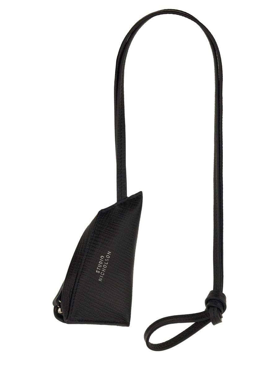 STUDIO NICHOLSON Leather Pouch Handbag
