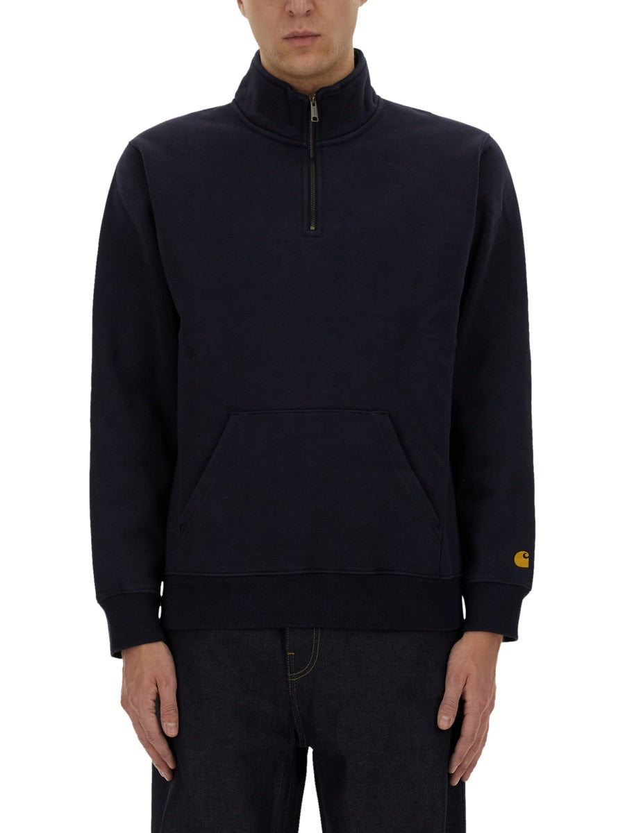 CARHARTT WIP Half Zipper Sweatshirt - Size L