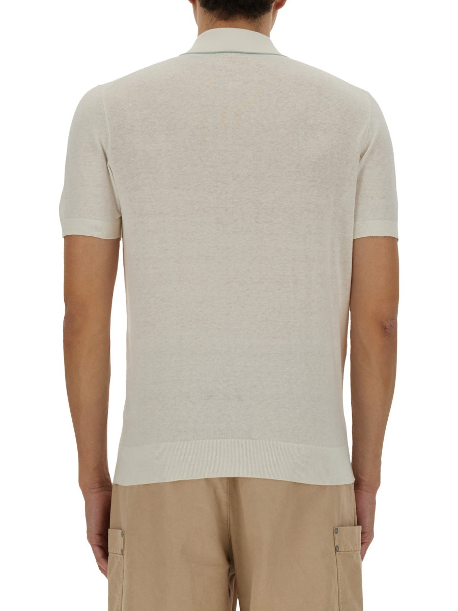 MOOSE KNUCKLES Men's Pavilion Polo Shirt - Size L