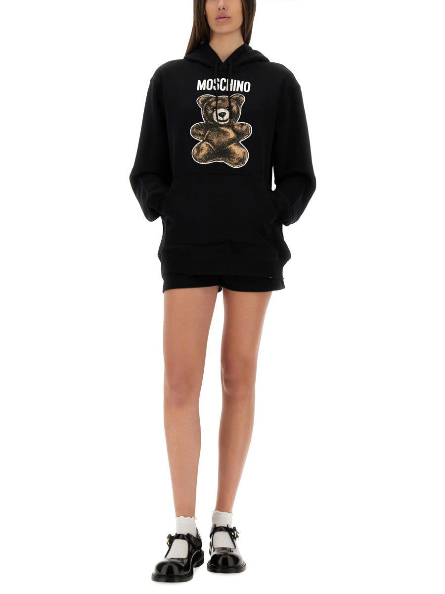MOSCHINO COUTURE Cotton Hoodie for Women - Size S