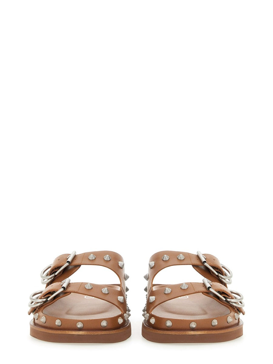 ASH Mini Leather Sandals for Women - SS25 Season