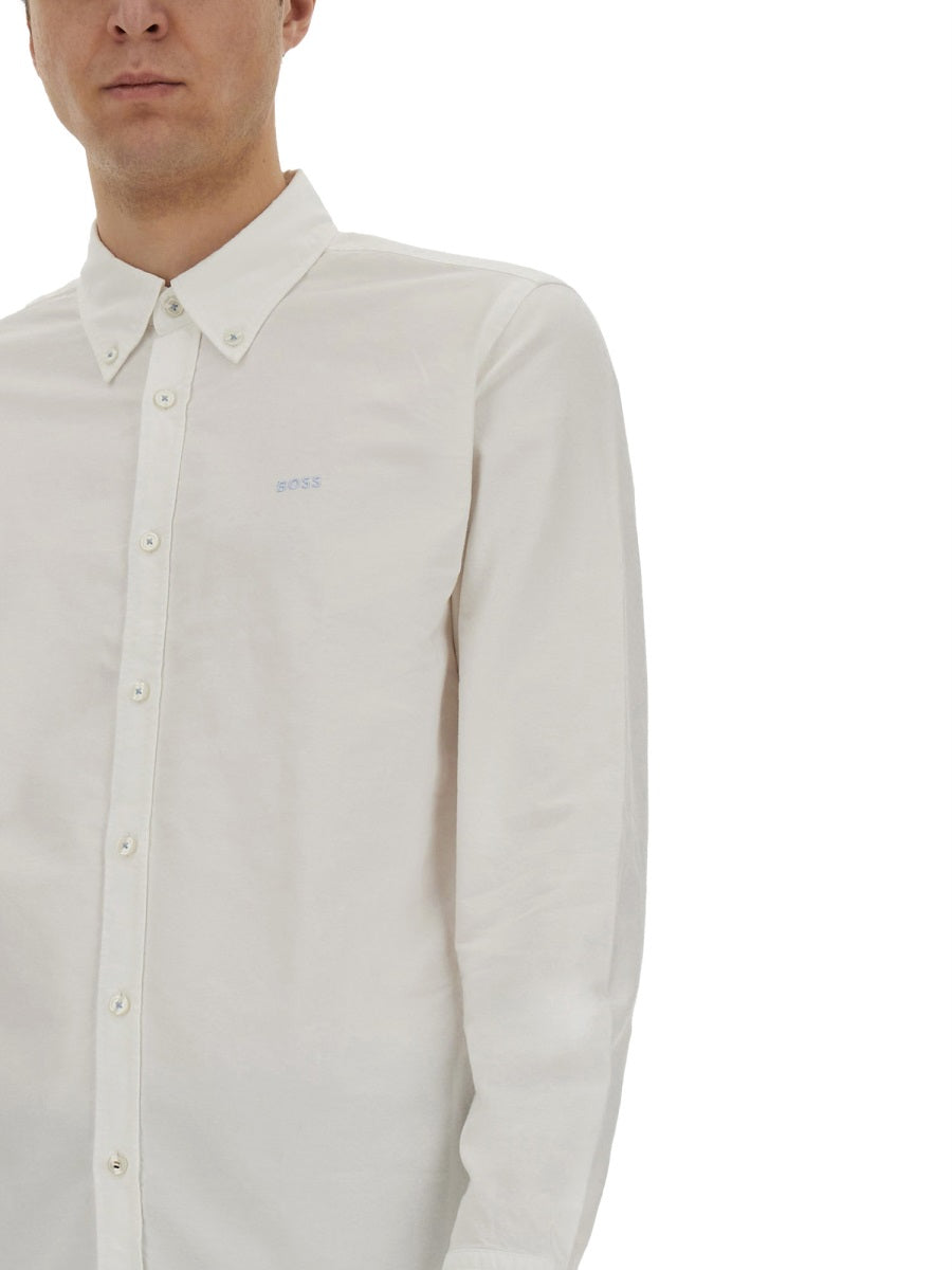 BOSS Classic Cotton Shirt - Size L
