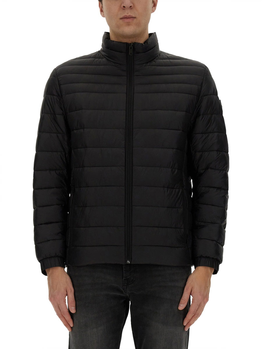 BOSS Men's Down Jacket with Logo - Size 48