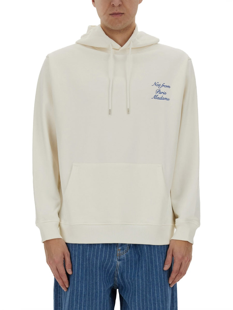 DRÔLE DE MONSIEUR Slogan Men's Sweatshirt - Size L