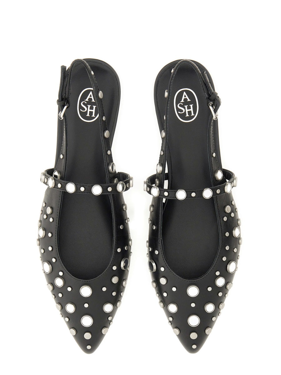 ASH Stylish Leather Slides - Brenda