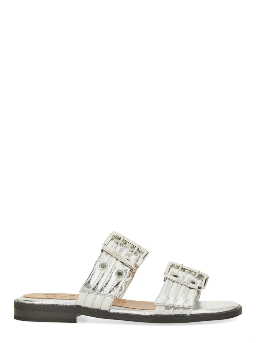 GANNI Stylish Sandal with Buckle for Women