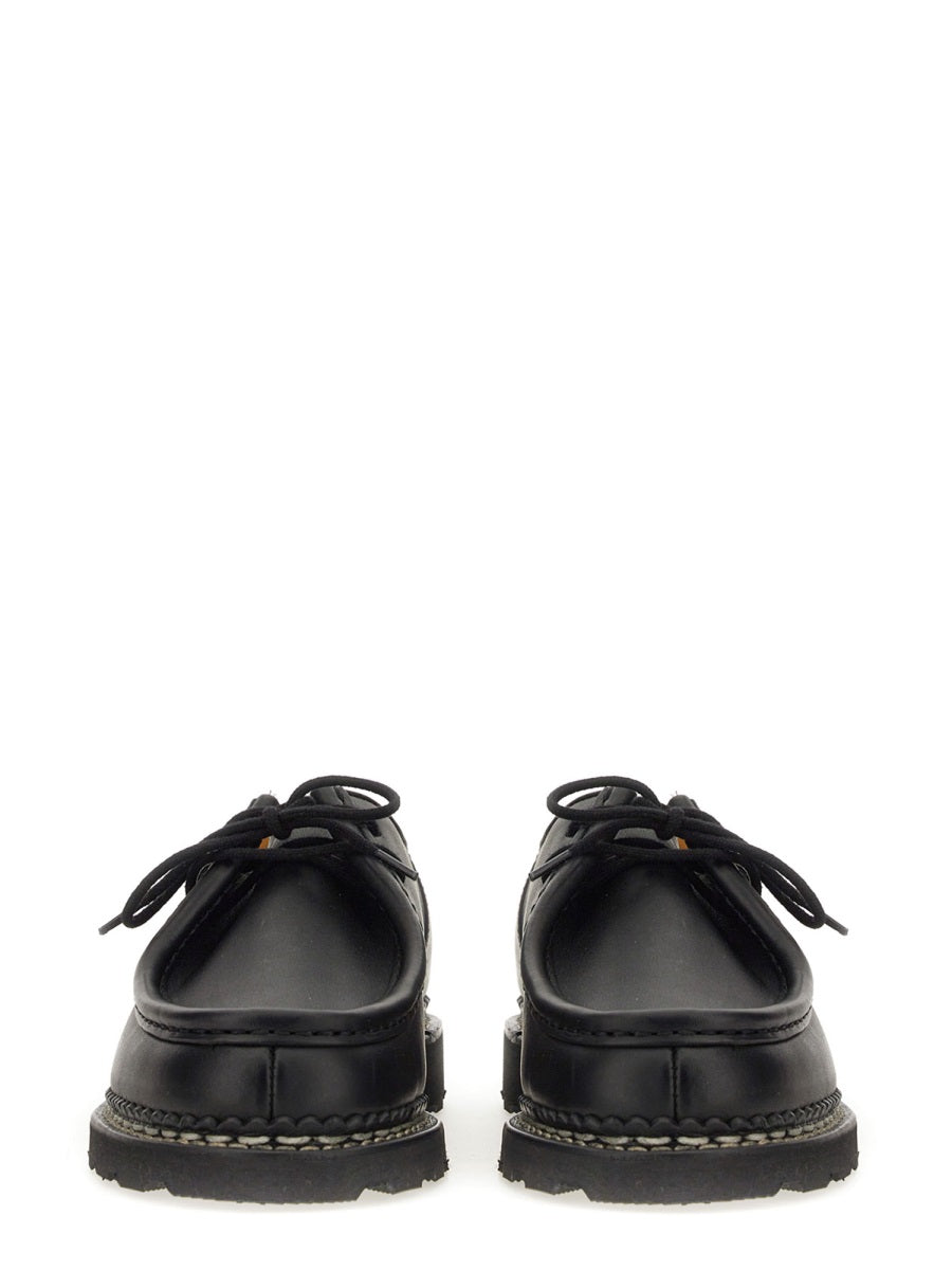 PARABOOT Lace-Up Two-Hole Men's Leather Shoes