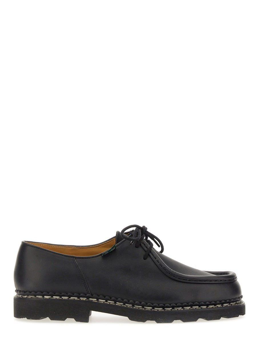 PARABOOT Lace-Up Two-Hole Men's Leather Shoes