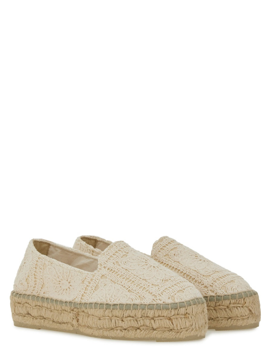 MANEBI Espadrille Double Sun Flats