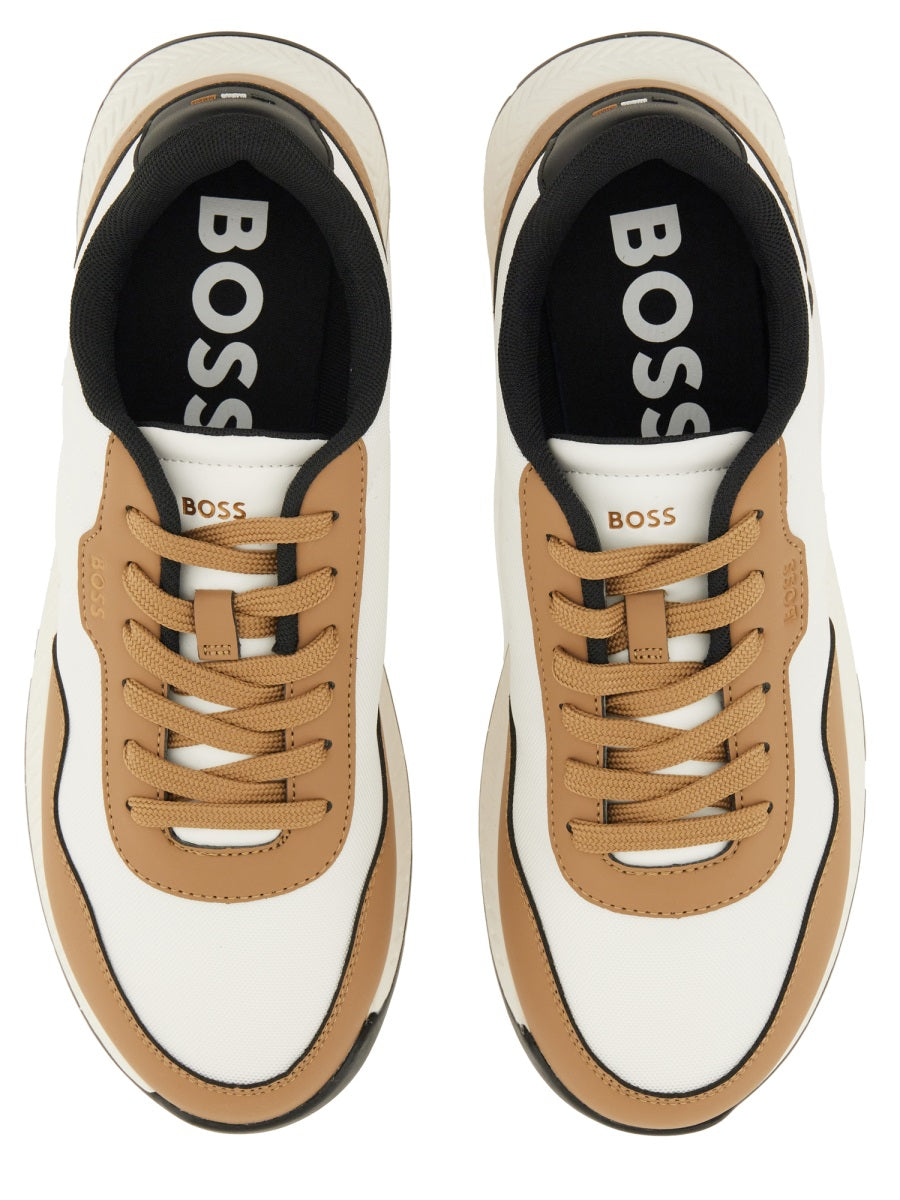BOSS Titanium Sneakers for Men - SS25 Edition