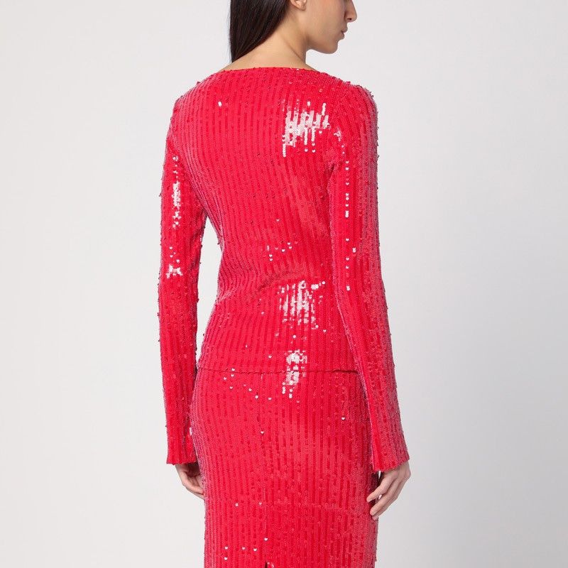 ROTATE BIRGERCHRISTENSEN Mini Sparkle Sweater - FW24