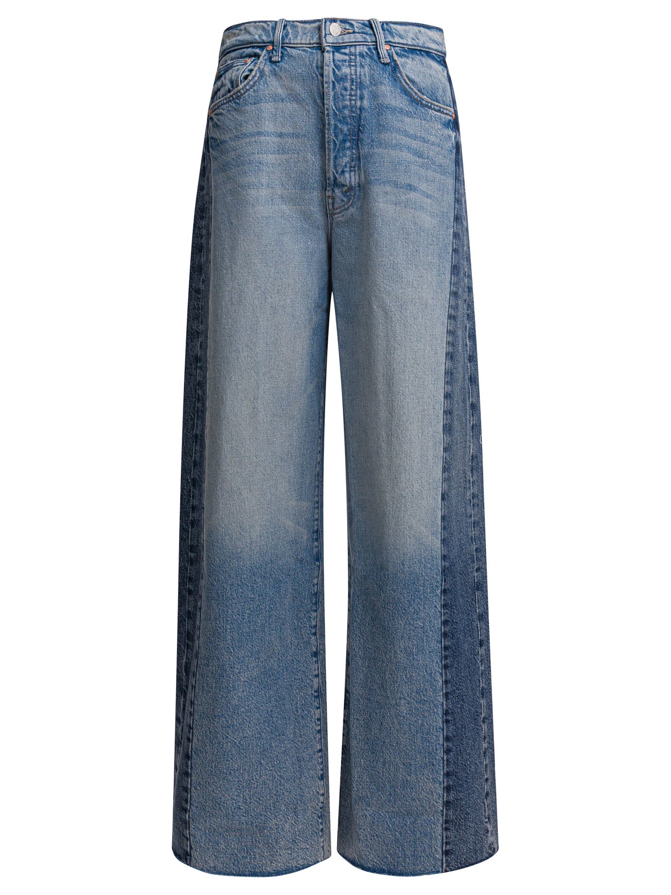 MOTHER Stylish High-Waisted Denim Trousers for Women