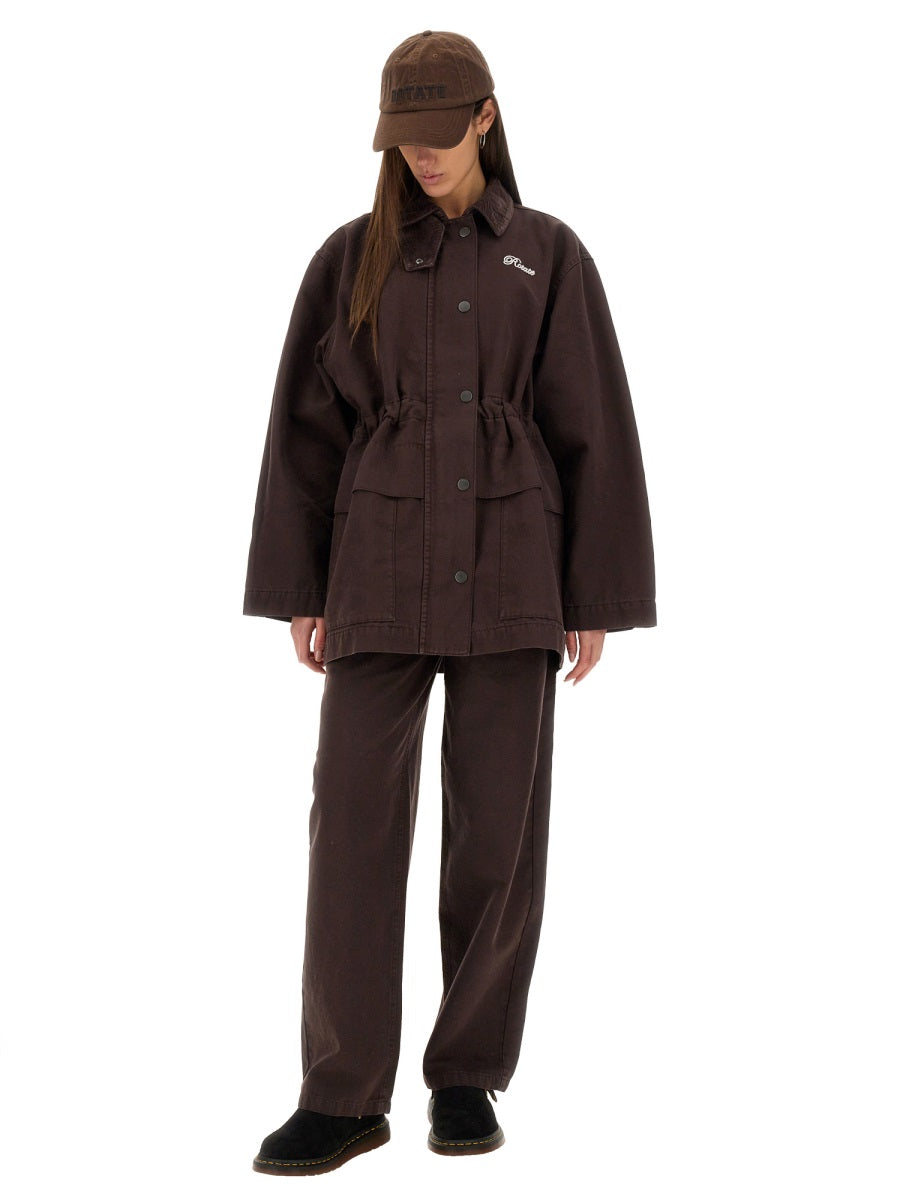 ROTATE BIRGERCHRISTENSEN Wide Leg Pants - Size 27