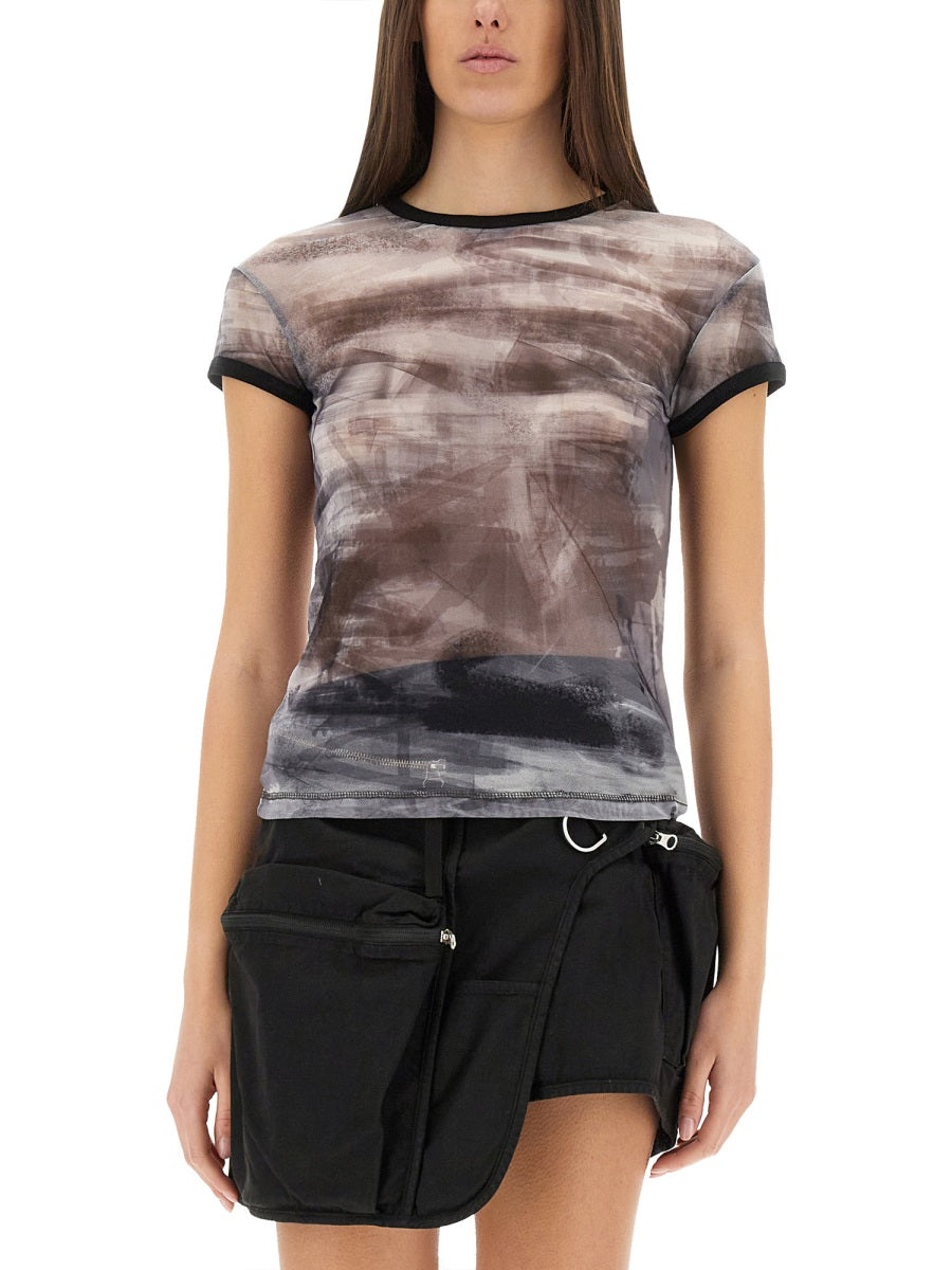 HELMUT LANG Slim Fit T-Shirt - Women's Size S