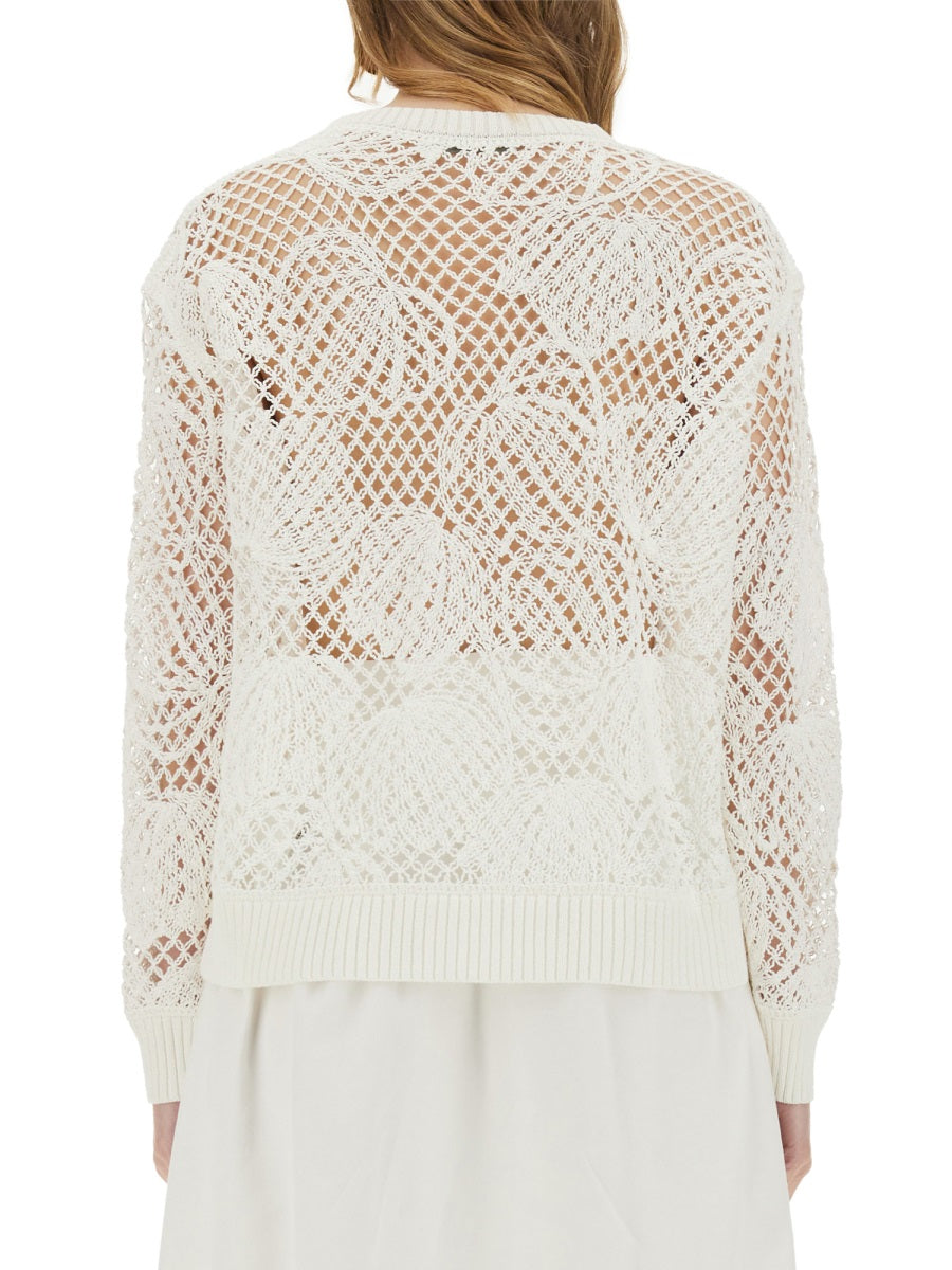 MAX MARA Mesh Top Farea Size S