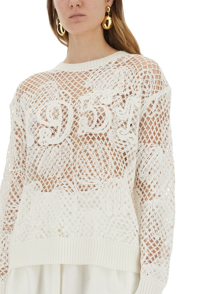 MAX MARA Mesh Top Farea Size S