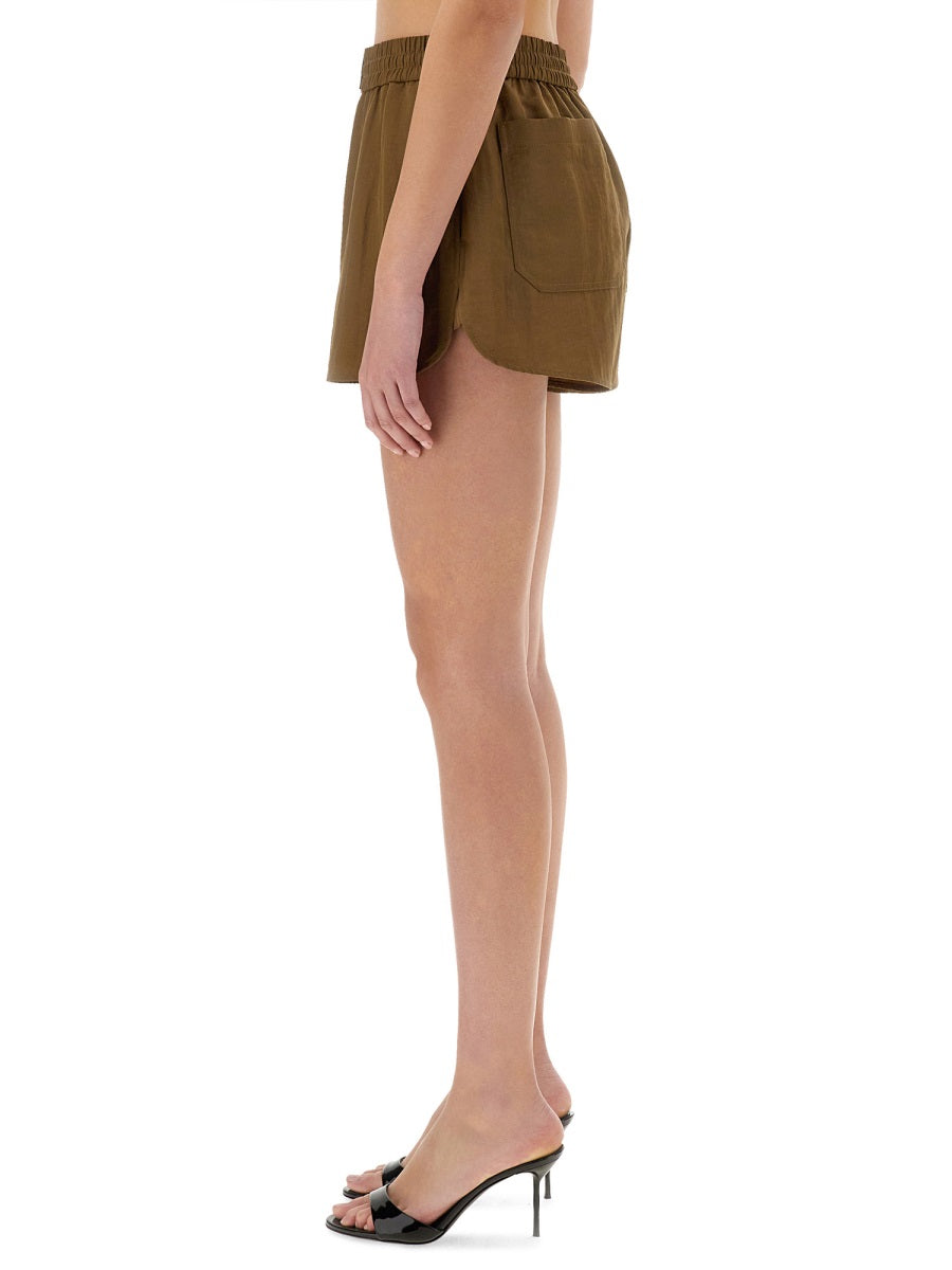 HELMUT LANG Pleated Boxer Shorts - Size S